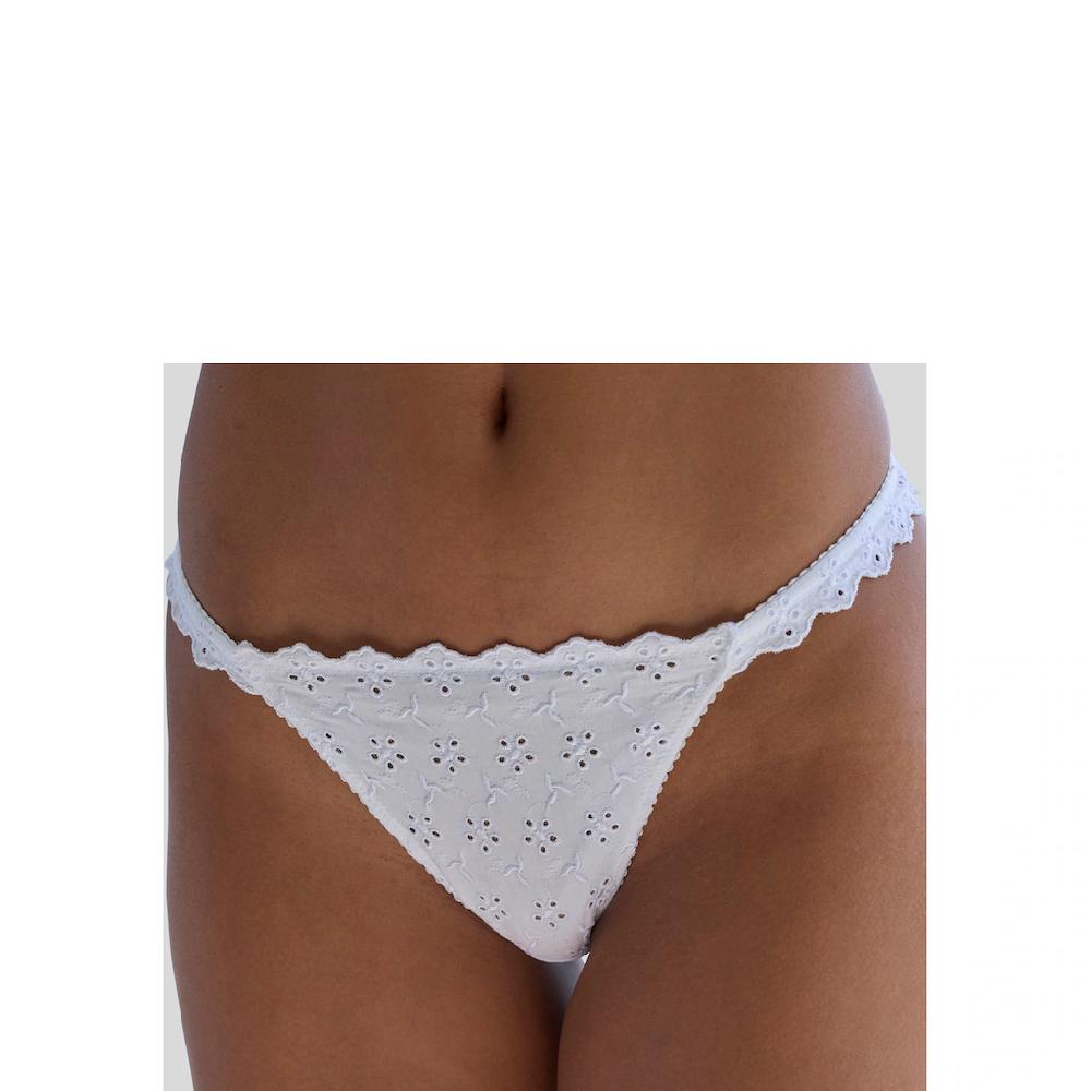 Vivance String aus weicher Baumwolle mit Lochstickerei online bestellen