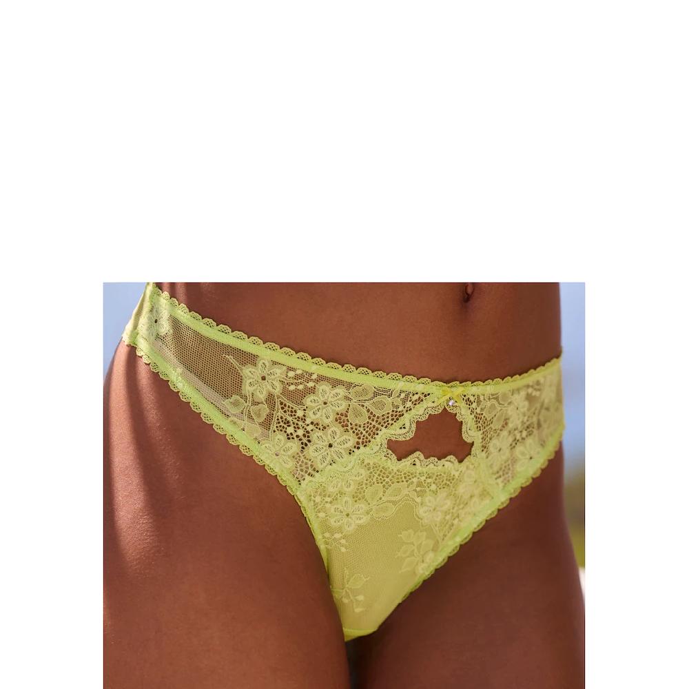 Vivance String mit verführerischem Cut-Out und feiner Zierschleife mit Accessoire ▷ für