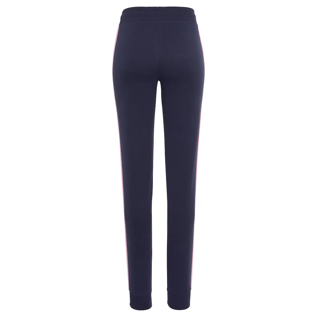 Vivance Sweatpants (1 Tlg.) Sweathose Mit Kontrast Einsätzen Loungeanzug