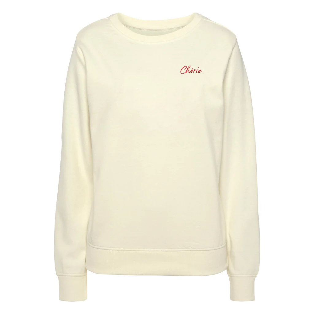 Vivance Sweatshirt (1 Tlg.) Sweatshirt Mit Frontprint Loungeanzug
