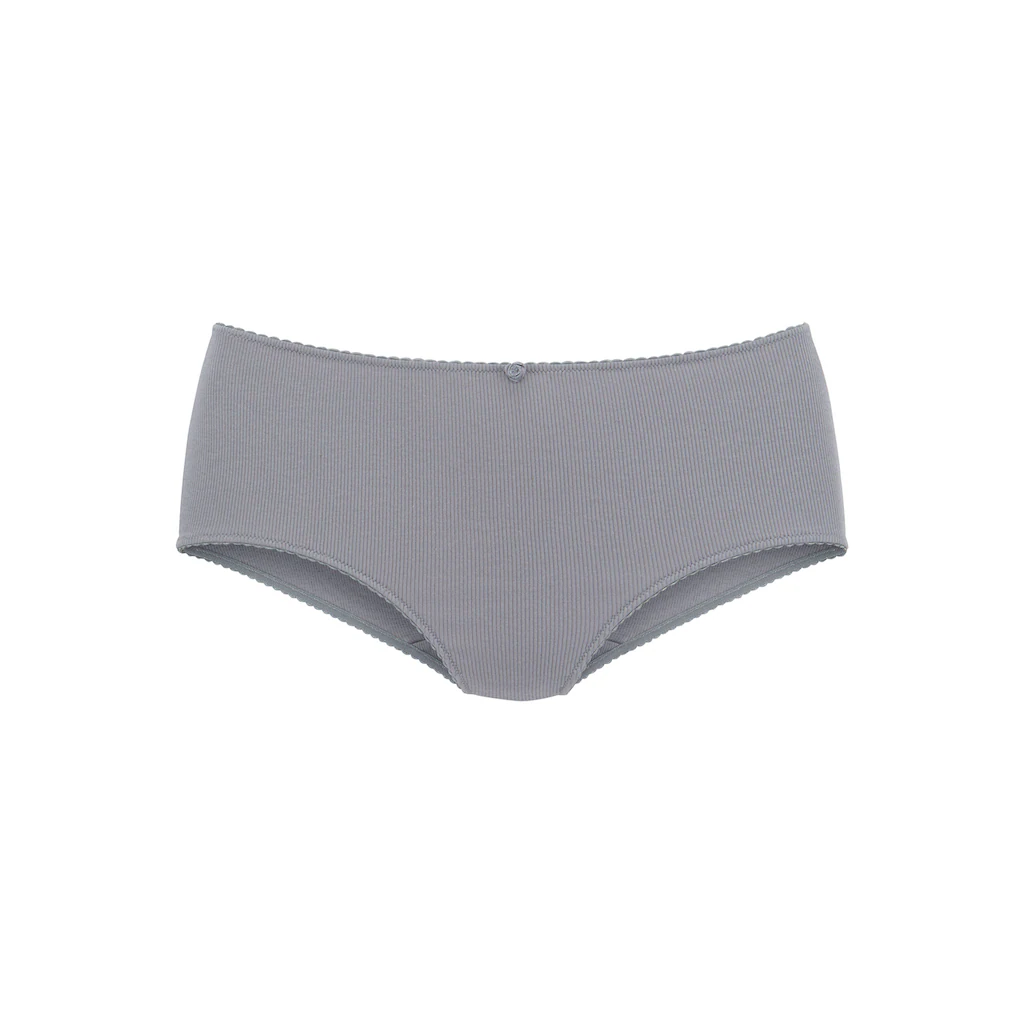 Vivance Taillenslip (3er-Pack) Aus Weicher Und Elastischer Rippware Mit Zartem Röschen Vorn Kaufen