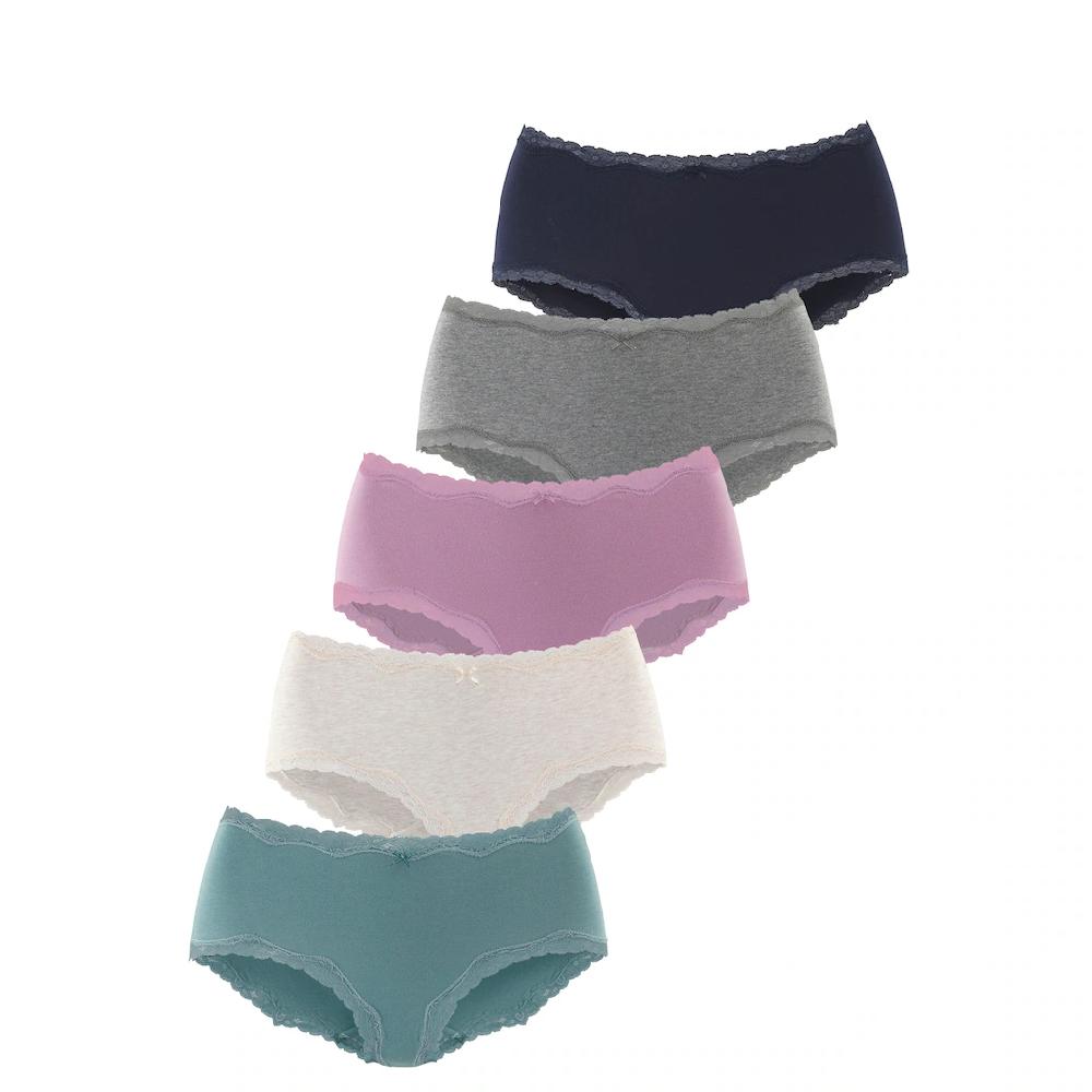 Vivance Taillenslip (Packung 5 St. 5er-Pack) aus elastischer Baumwolle online bestellen