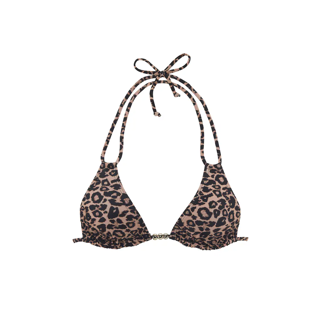 Vivance Triangel-Bikini-Top »Thora« In Modischem Leo-Print