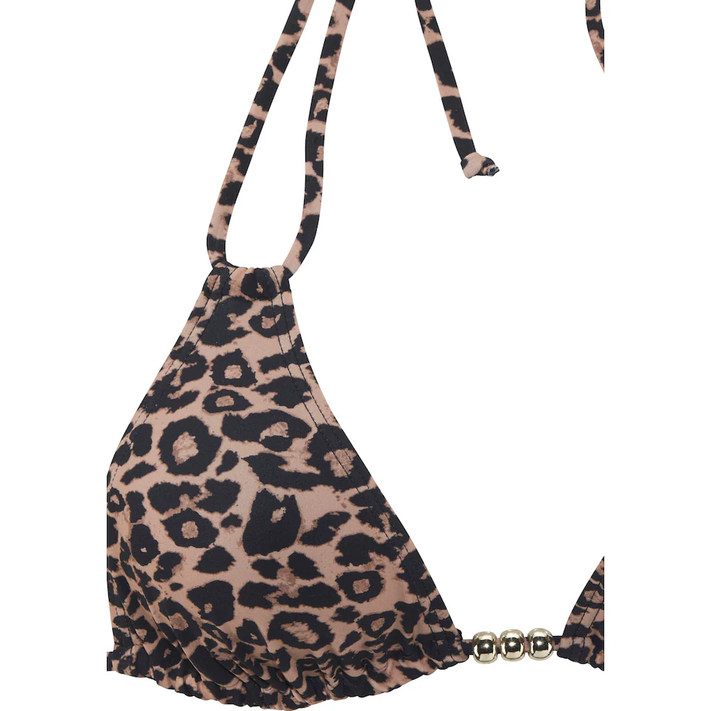 Vivance Triangel-Bikini-Top »Thora« In Modischem Leo-Print