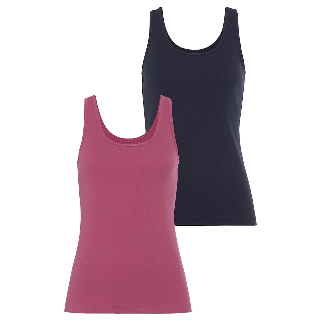 Vivance Unterhemd (2er-Pack) aus besonders weicher Rippware bestellen