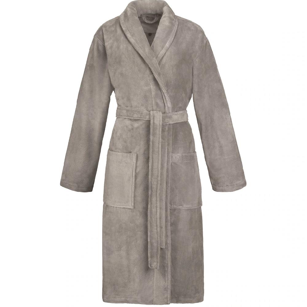 Vossen Bademantel »Pico ideal für Sauna & Spa Hotelbademantel Morgenmantel« (1 St.) Schalkragen