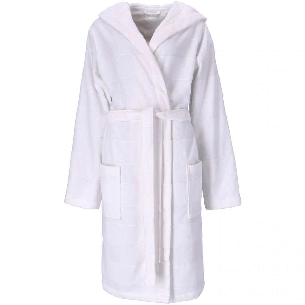 Vossen Unisex-Bademantel »Santiago ideal für Sauna & Spa Hotelbademantel Morgenmantel«