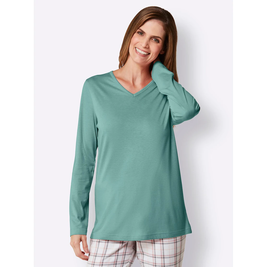 Wäschepur Pyjamaoberteil »Schlafanzug-Shirt« (1 Tlg.)