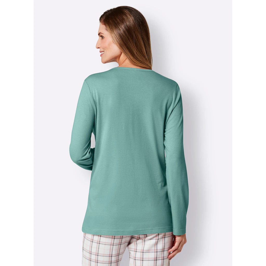 Wäschepur Pyjamaoberteil »Schlafanzug-Shirt« (1 Tlg.)