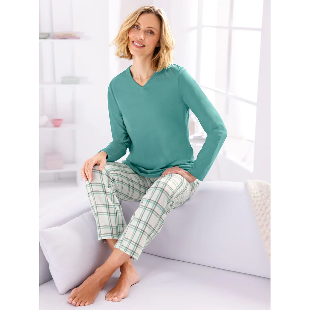 wäschepur Pyjamaoberteil »Schlafanzug-Shirt« (1 tlg.)