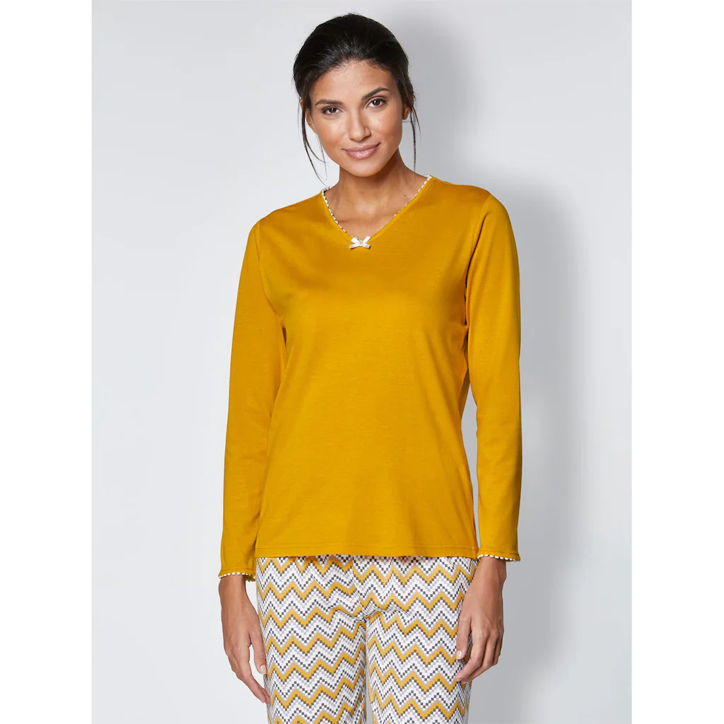 Wäschepur Pyjamaoberteil »Schlafanzug-Shirt« (1 Tlg.)