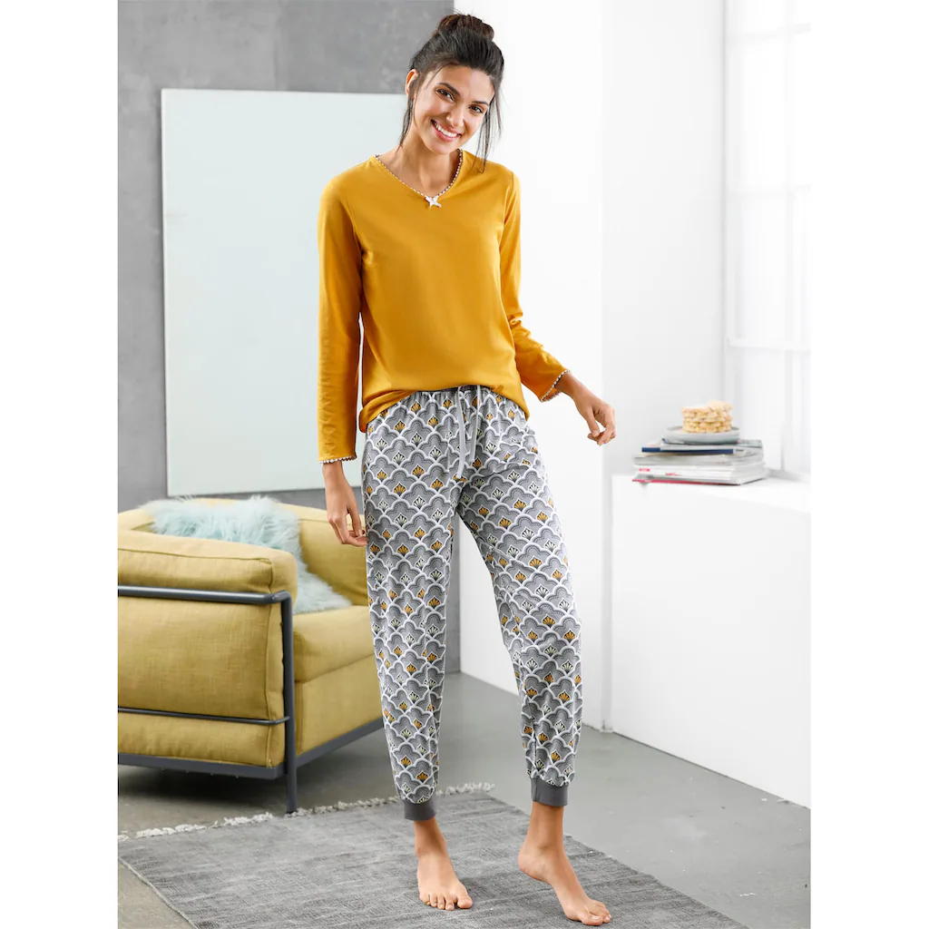 wäschepur Pyjamaoberteil »Schlafanzug-Shirt« (1 tlg.)