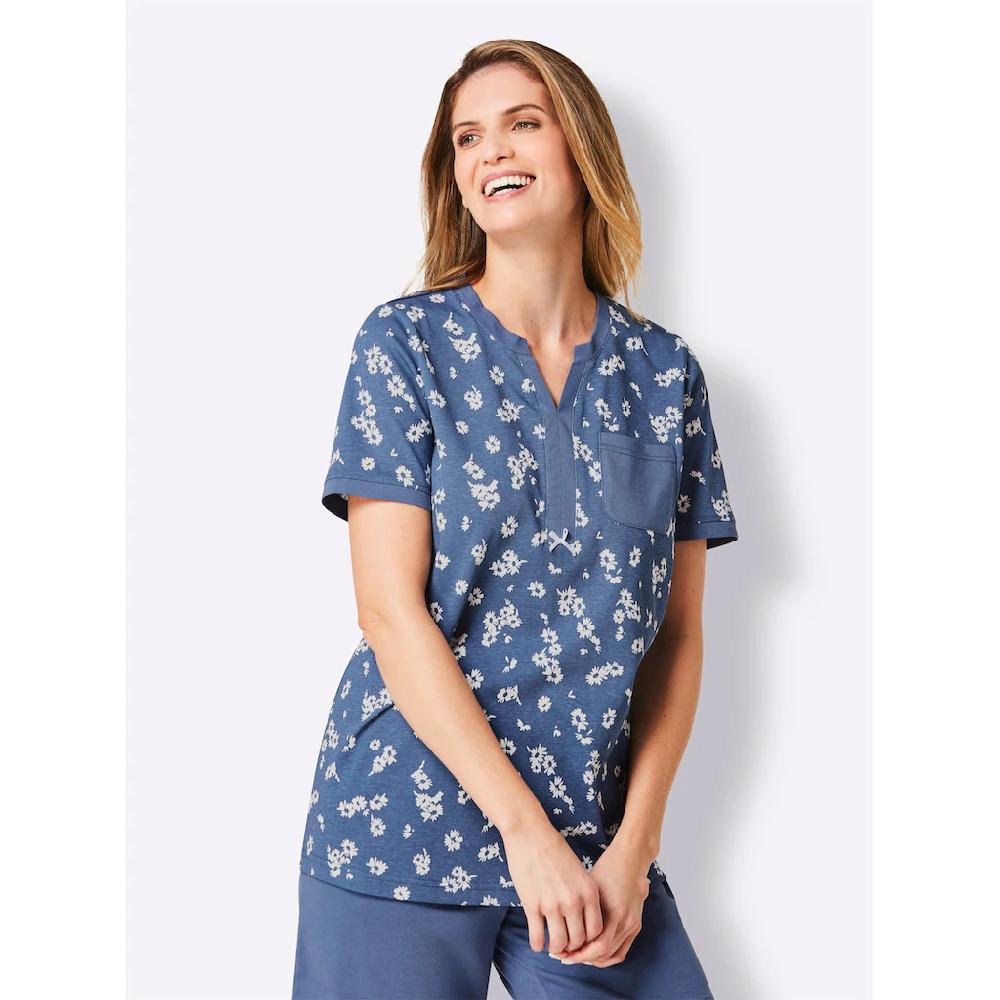 Wäschepur Pyjamaoberteil »Schlafanzug-Shirt« (1 Tlg.)
