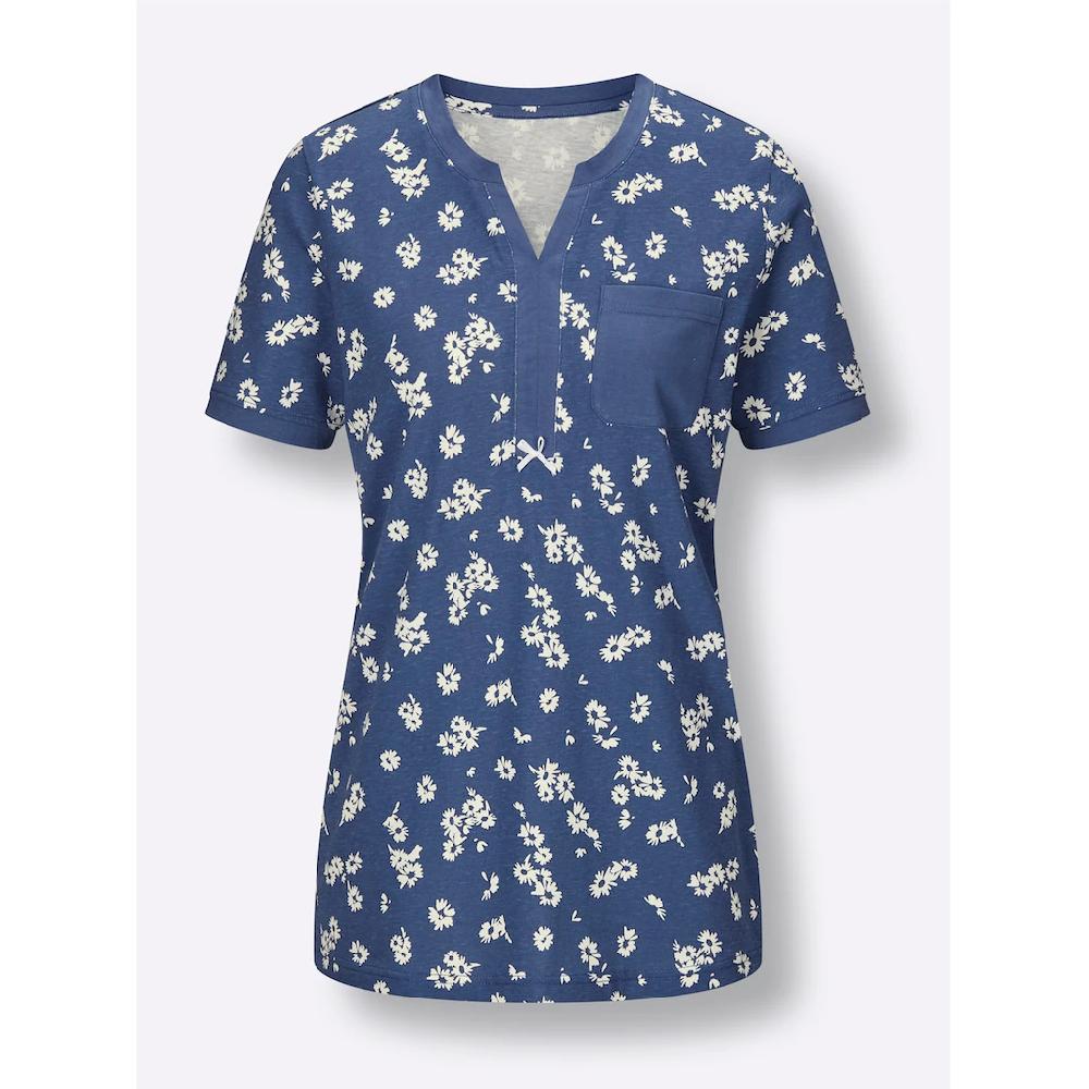 Wäschepur Pyjamaoberteil »Schlafanzug-Shirt« (1 Tlg.)