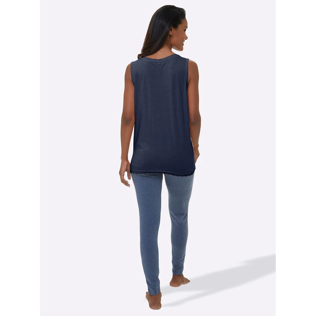 wäschepur Pyjamaoberteil »Schlafanzug-Shirt« (1 tlg.)