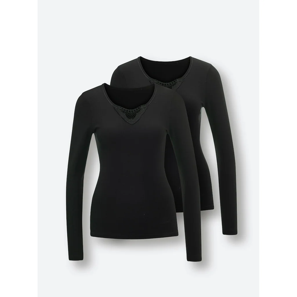 Wäschepur Unterziehshirt (2 St.) ▷ Für