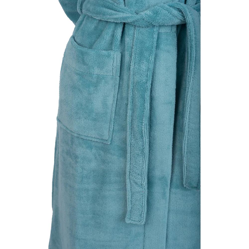 Wewo Fashion Damenbademantel »ideal Für Sauna & Spa Hotelbademantel Morgenmantel« (1 St.) Kuscheliger Schalkragen Lang