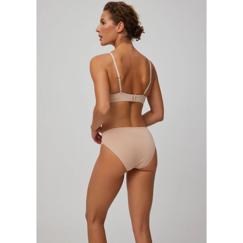 YSABEL MORA Midislip »BASIC COLLECTION COTTON« (2er Pack) Mit Hochgeschnittener Passform Für Jeden Tag Online Kaufen