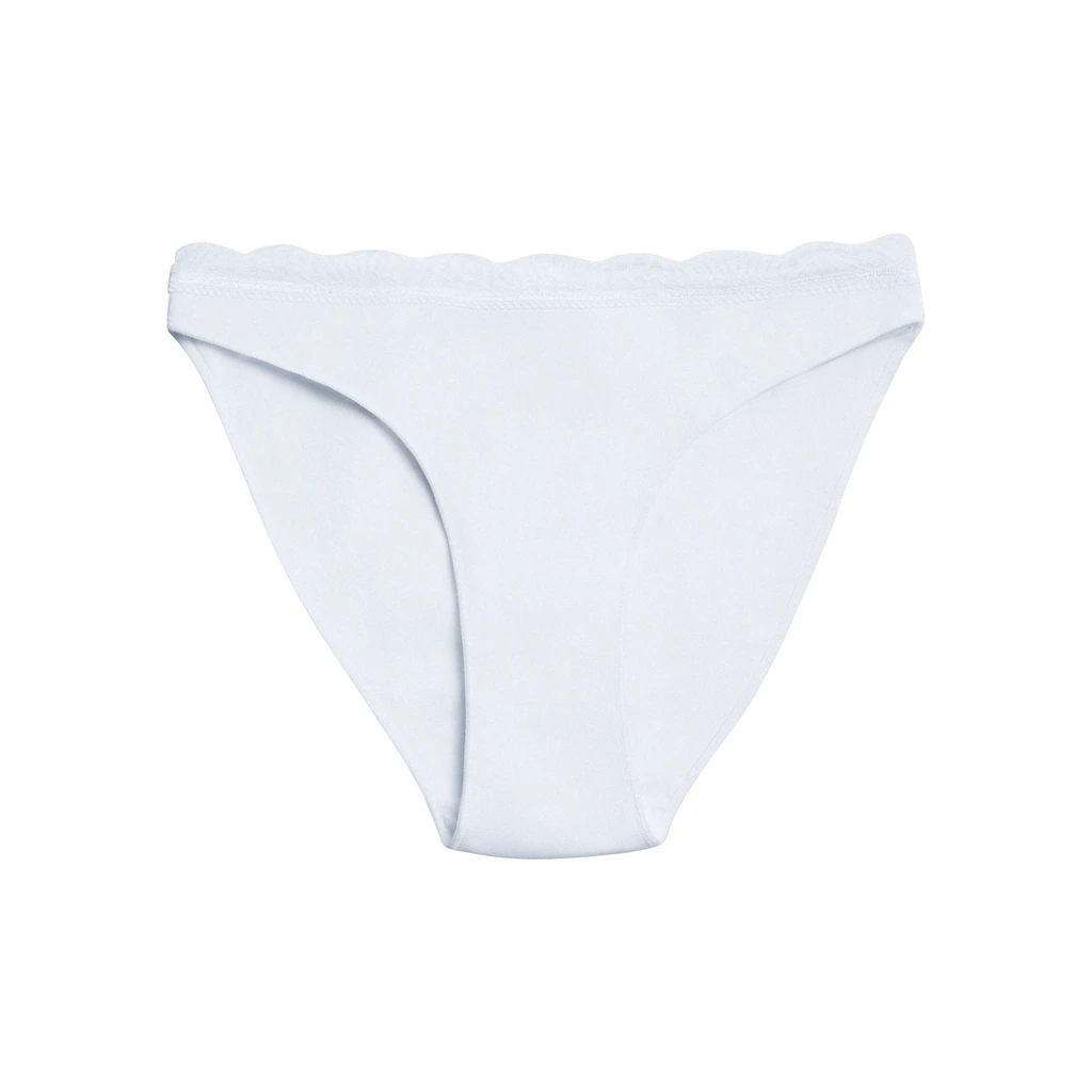 YSABEL MORA Minislip »BASIC COLLECTION COTTON WITH LACE« (3er Pack) Mit Feiner Spitze Versehen Kaufen