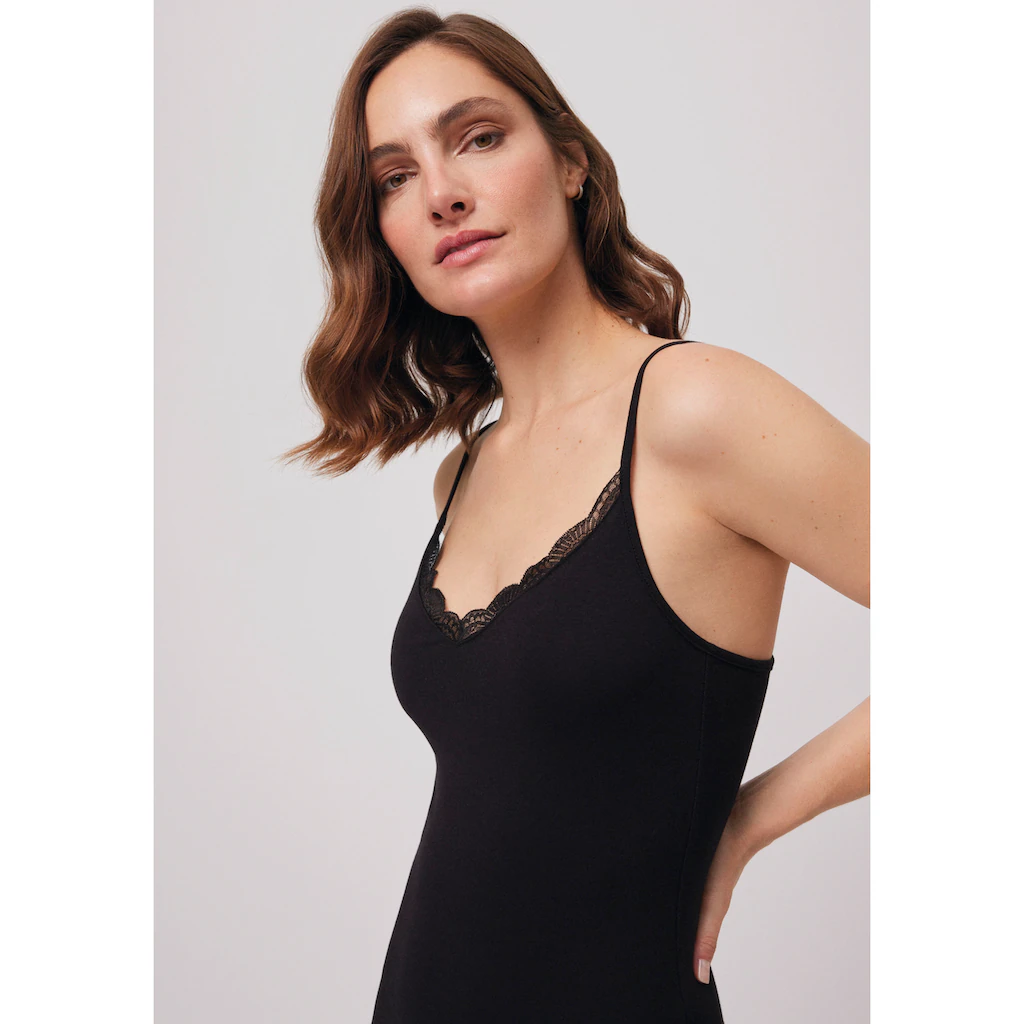 YSABEL MORA Unterhemd »BASIC COLLECTION COTTON WITH LACE« (3er Pack) Das Perfekte Basic-Top Für Jeden Tag Bestellen