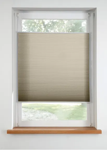 Bonprix 2-in1-Plissee Mit Verdunkelnder Und Wasserabweisender Funktion