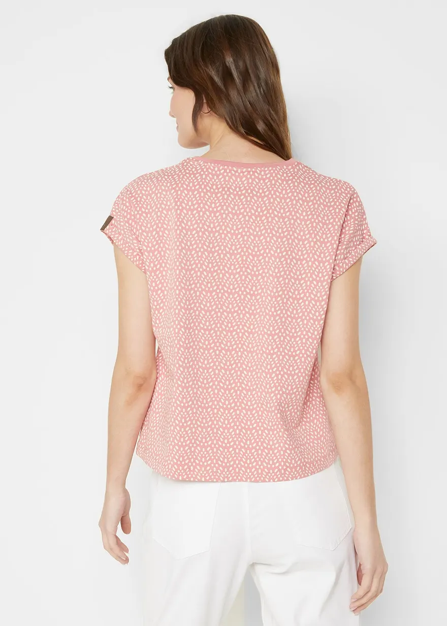 Bonprix 2er Pack Basic-Shirt Mit Lederimitat-Details - Damen