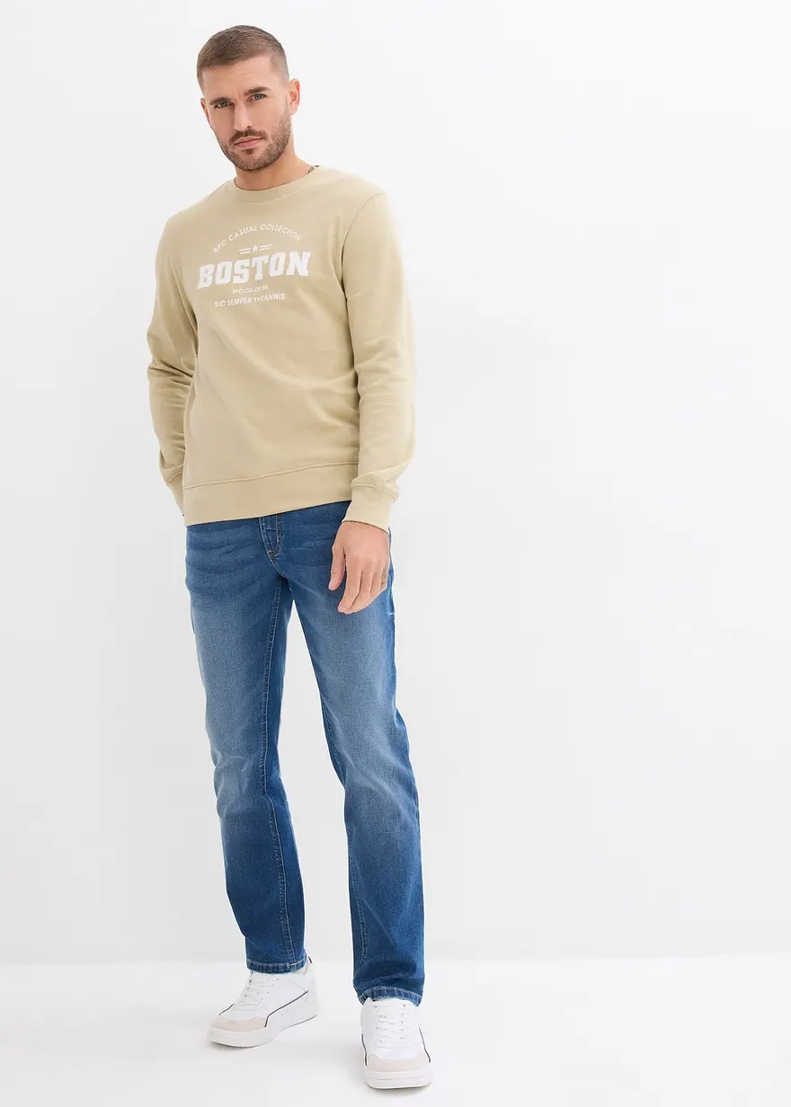 Bonprix 2er Pack Sweatshirts Mit Angesagtem Druck Auf Der Brust