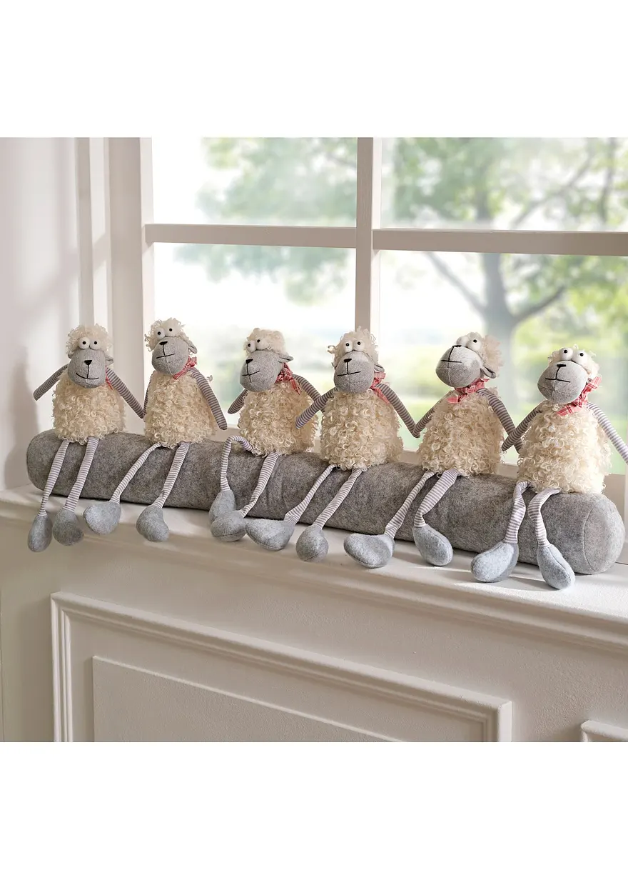 Bonprix 6 Niedliche Schafe Die Die Räume Vor Kalter Luft Bewahren - Zugluftstopper