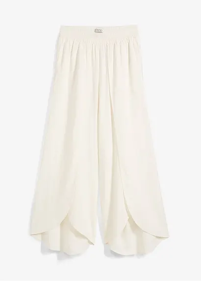 bonprix 7/8 Hose mit offener gedoppelter Schlitzverarbeitung an der Vorderseite