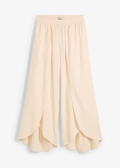 bonprix 7/8 Hose mit offener gedoppelter Schlitzverarbeitung an der Vorderseite