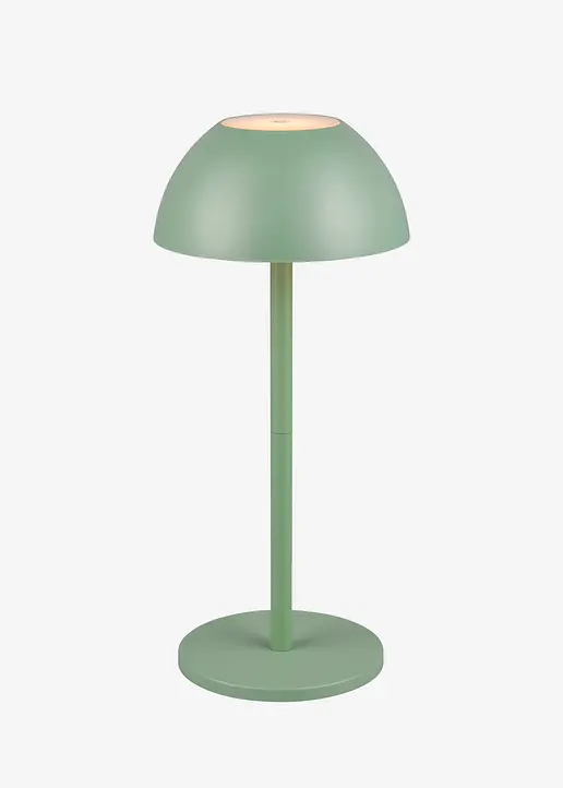 bonprix Akku-Tischleuchte mit Touch-Dimmer für drinnen und draußen - grün