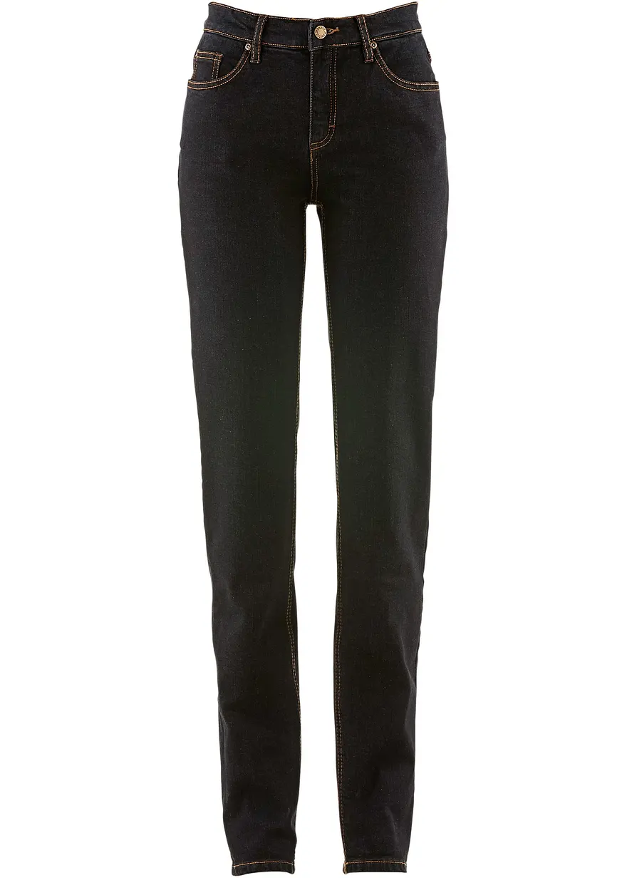 bonprix Alltagstaugliche Mom-Stretch-Jeans mit enger zulaufendem Bein