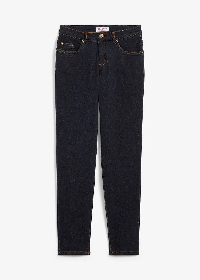 bonprix Alltagstaugliche Mom-Stretch-Jeans mit enger zulaufendem Bein