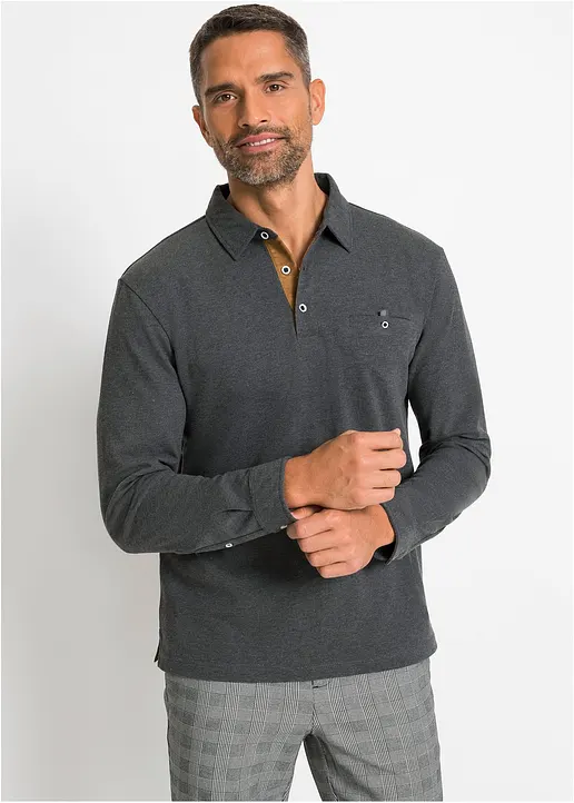 Bonprix Als Hemdersatz Für Den Smart Casual Look Perfekt Geeignet - Grau