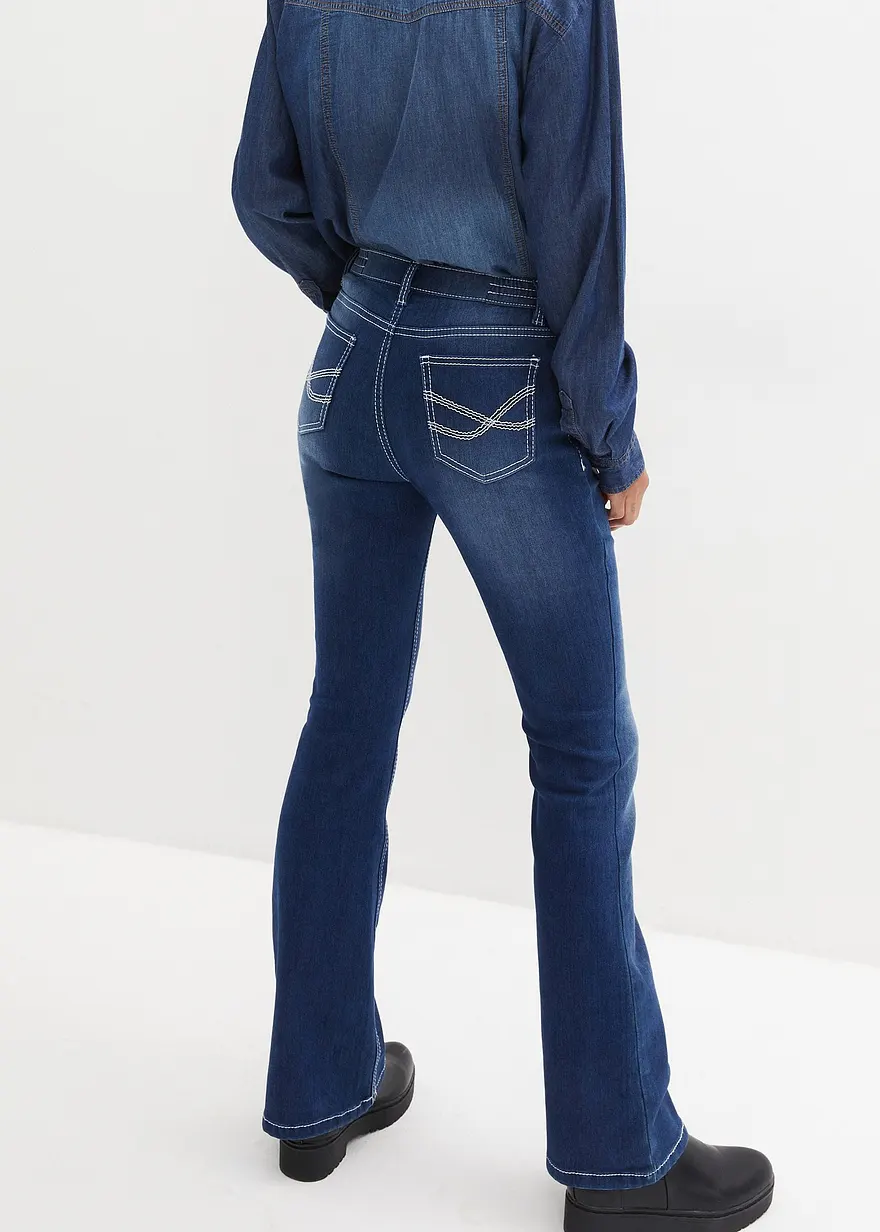 Bonprix Angeraute Thermojeans Mit Kuscheliger Innenseite Im Bootcut-Fit