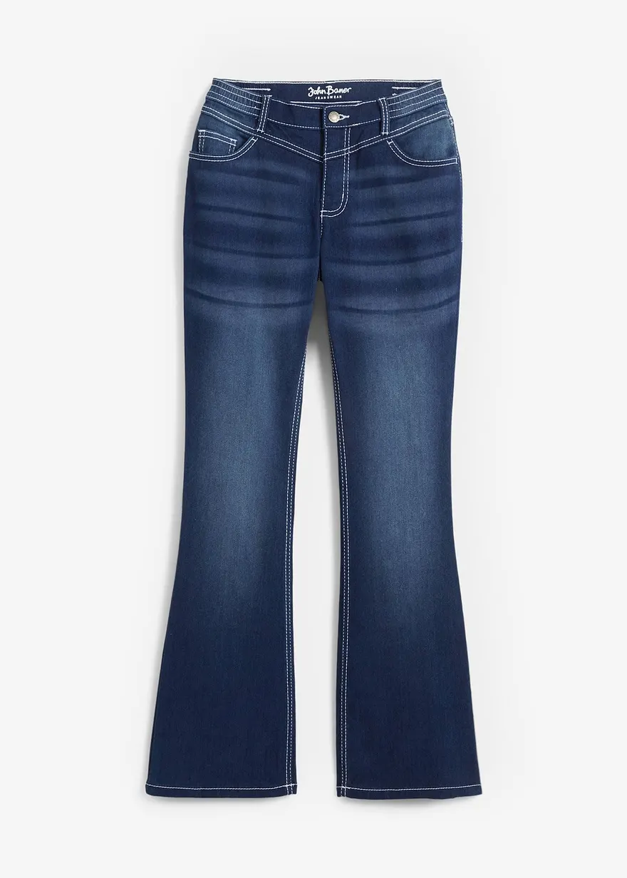 bonprix Angeraute Thermojeans mit kuscheliger Innenseite im Bootcut-Fit