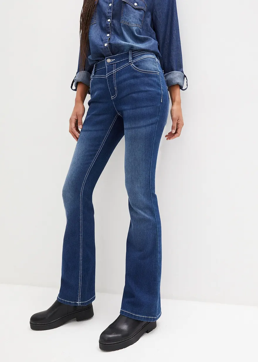 Bonprix Angeraute Thermojeans Mit Kuscheliger Innenseite Im Bootcut-Fit