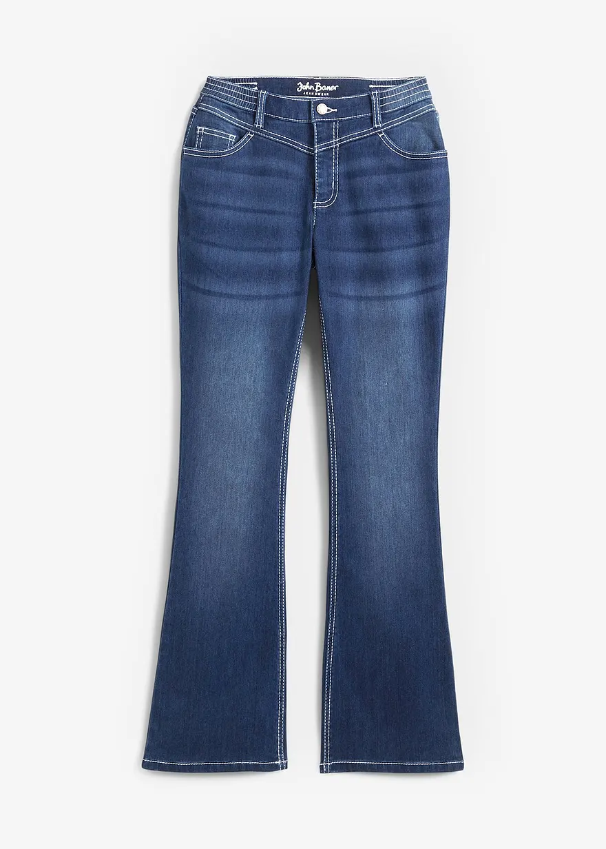 bonprix Angeraute Thermojeans mit kuscheliger Innenseite im Bootcut-Fit