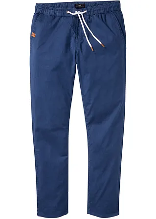 bonprix Angesagte Schlupfhose mit drei Taschen und tollen PU-Details maschinenwaschbar