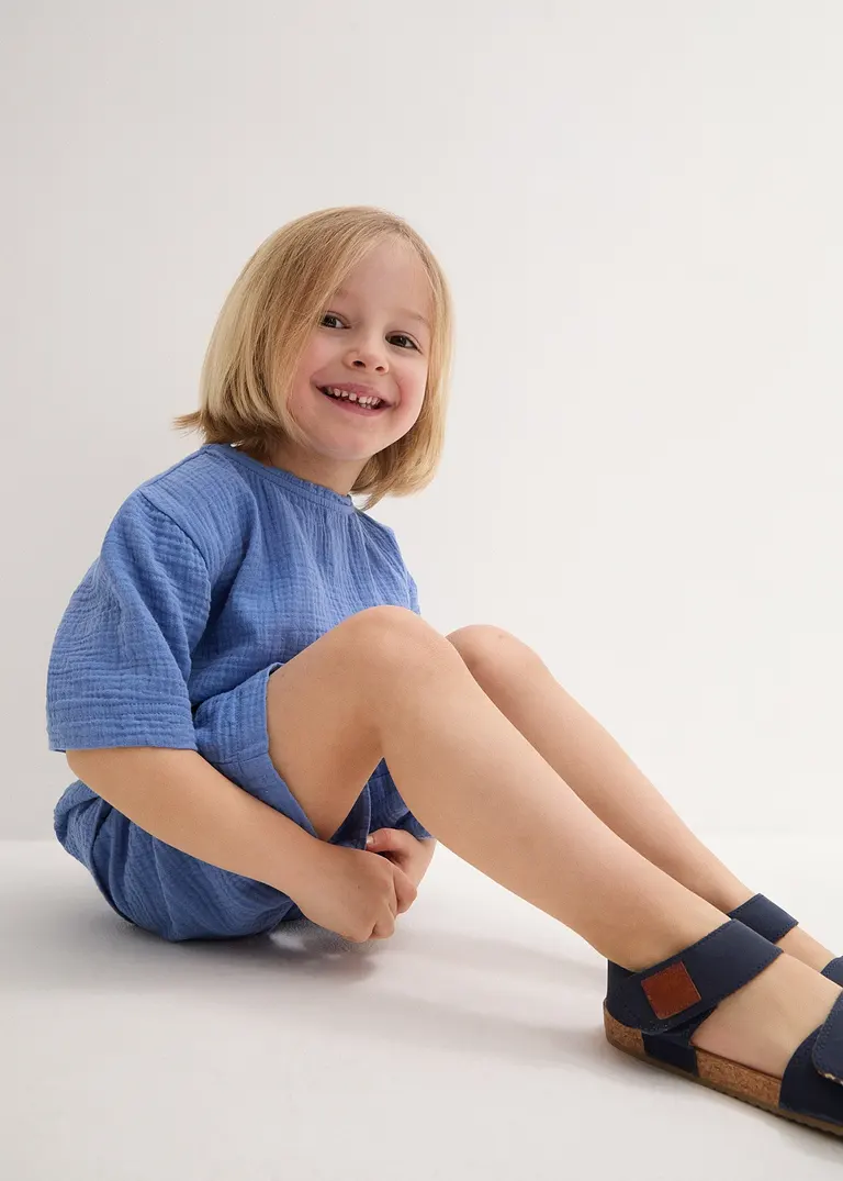 Bonprix Angesagtes Set Bestehend Aus Hemd Und Shorts Mit Zwei Taschen