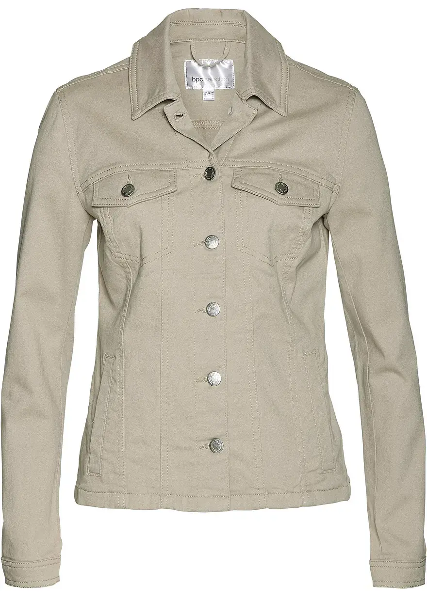 bonprix Attraktive Jacke mit Teilungsnähten - beige - Damen