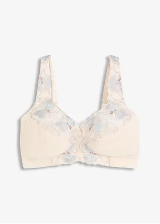 bonprix attraktiver BH mit 3 farbiger Stickerei und entlastender Wirkung