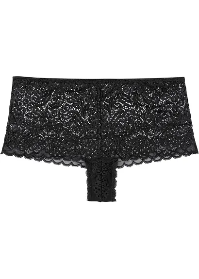 bonprix Attraktiver Slip komplett aus Spitze - schwarz - Damen