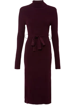 bonprix Attraktives Strickkleid mit praktischem Bindeband um die Taille