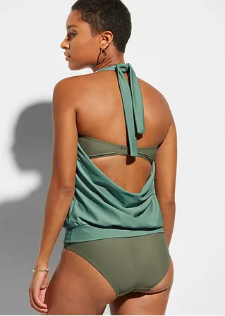 Bonprix Aufregender Bandeau Bikini Mit Einem Neckholder Top Und Normaler Bikinihose Zum Kombinieren