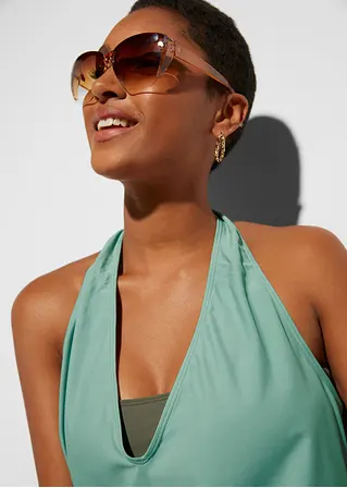 Bonprix Aufregender Bandeau Bikini Mit Einem Neckholder Top Und Normaler Bikinihose Zum Kombinieren