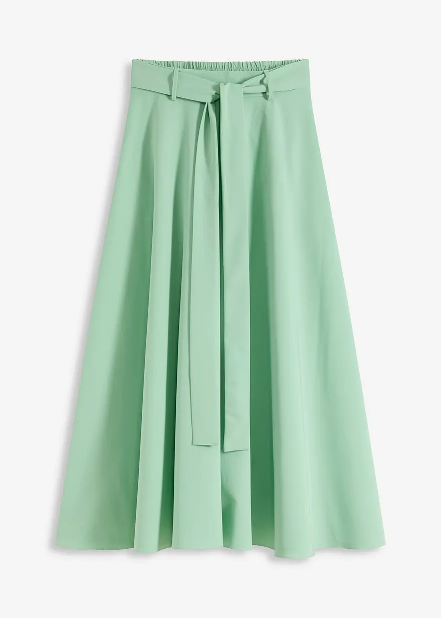 bonprix Aufregender Rock mit Glanzeffekt - blau - Damen