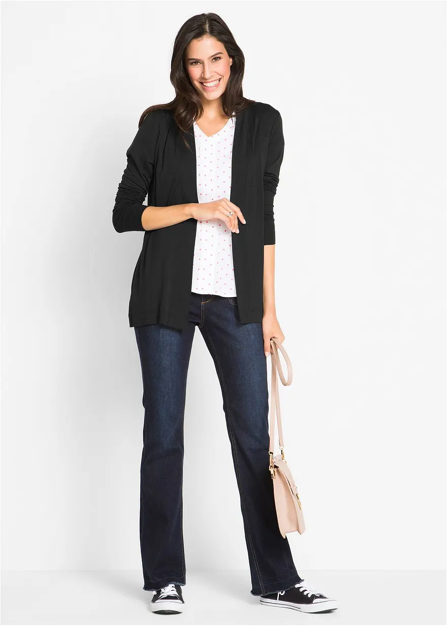 Bonprix Aus Der "I Love My Basic" Serie - Schwarz - Damen
