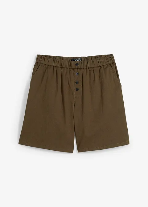 bonprix Ausgestellte Jeansshorts betont schön die Taille durch Bequembund