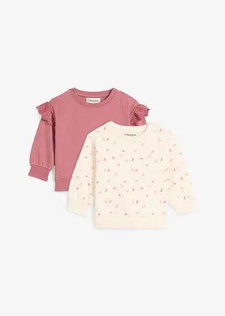 bonprix Baby Sweatshirts mit Druckknöpfen an der Schulter